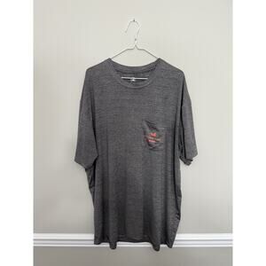 Southern Marsh Men’s Fieldtec Graphic T-Shirt, Gray, XL, Fish Design